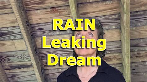 dream roof leaking|What Dream About Leaking Roof Means